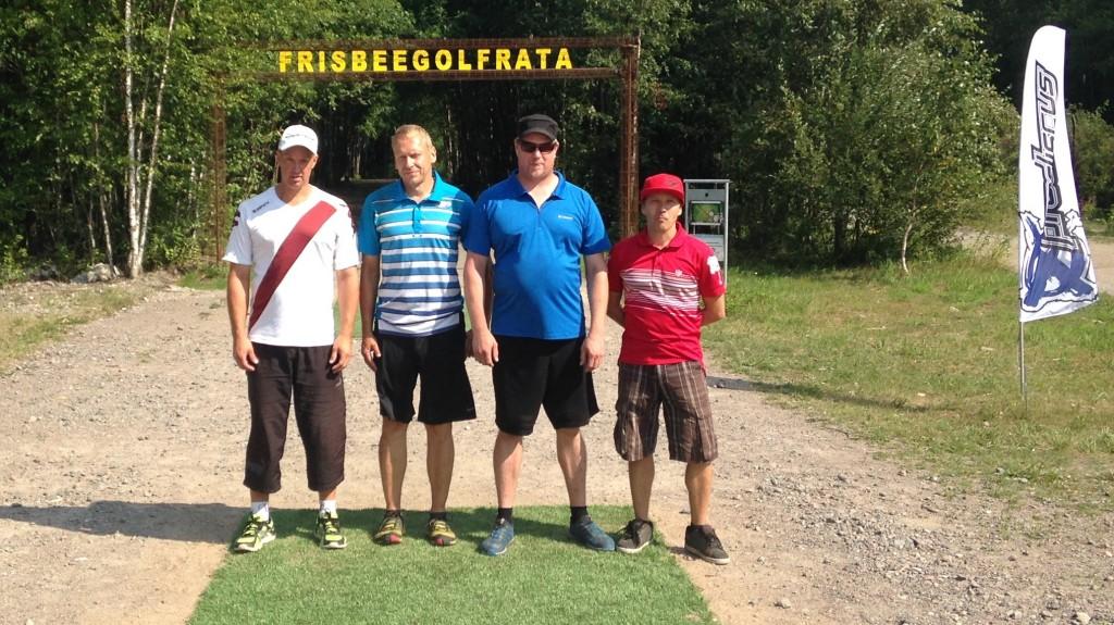 Vasemmalta: Ville Piippo, Mikko Putaja, Marco Hyvärinen ja Kai Vesa. Kuva: Tuomo Tanskanen