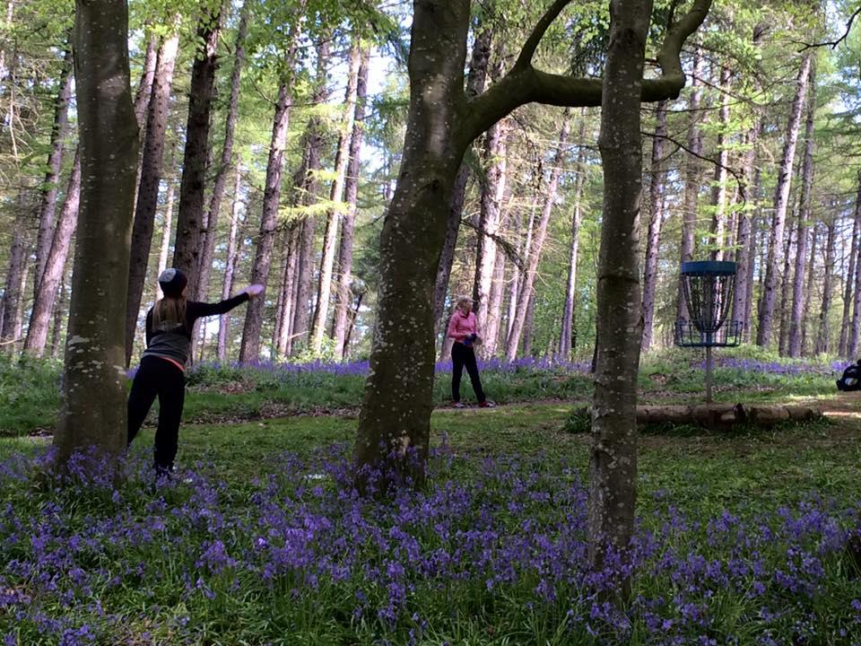ladies at the bluebell woods